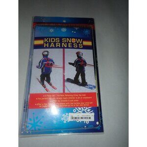Kids Ski Harness Leash Ski Trainer Teach Snow Ski‎ Snowboard Red - New